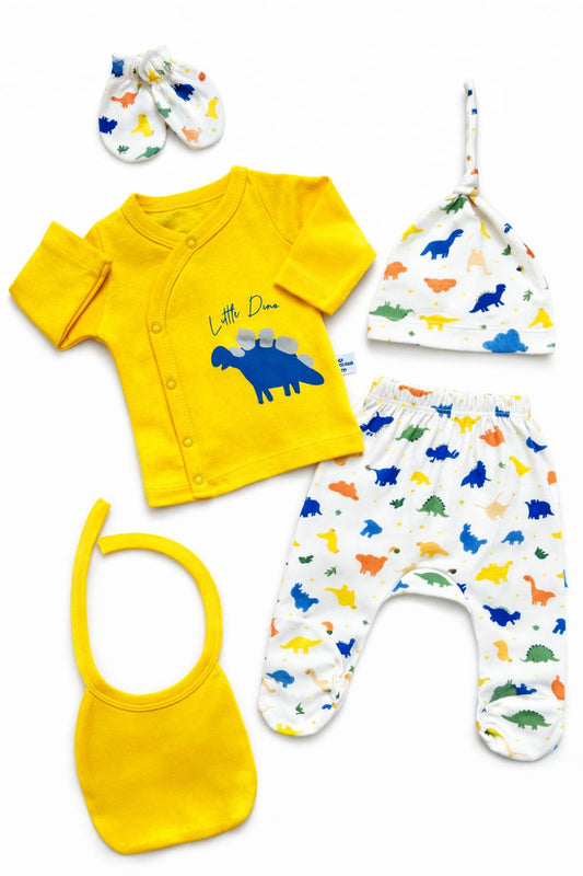 Little Dino Newborn 5-Piece Baby Set