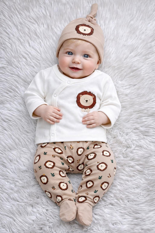 Little Lion Newborn 5-Piece Baby Set