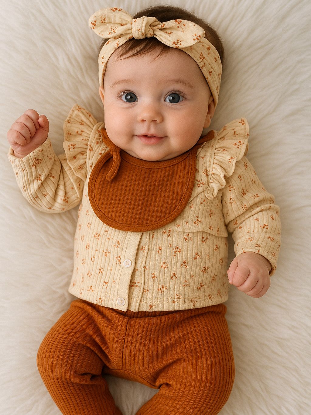 🌿 5-Piece Neutral Newborn Set