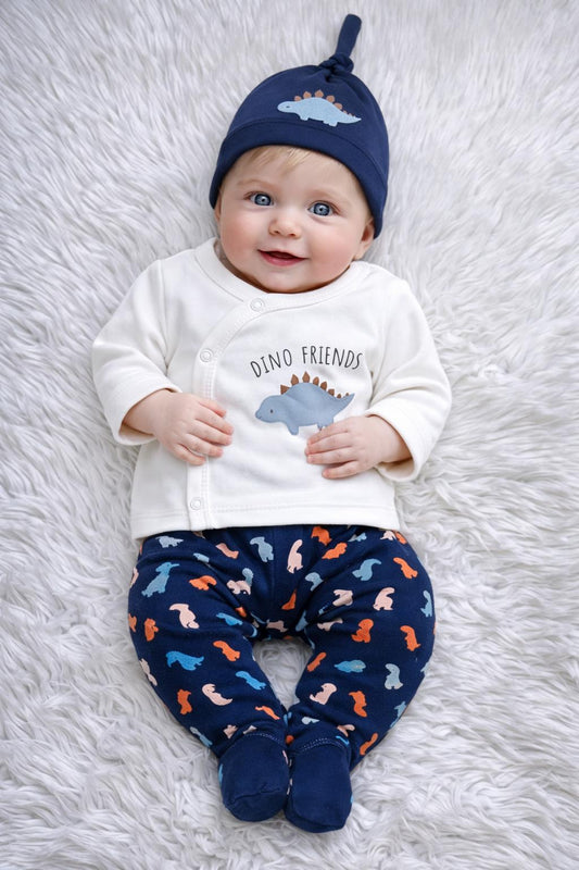 Dino Friends Newborn 5-Piece Baby Set